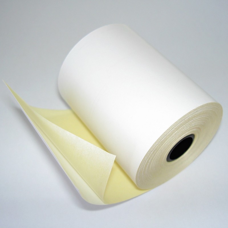Papier thermique adhésif pour imprimante